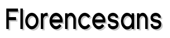 Florencesans-Cond-Bold font